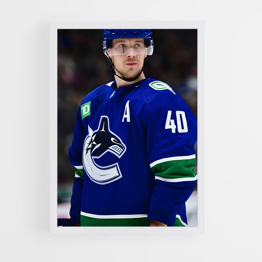 Poster Élan sur Glace – affiche Hockey sur glace (vue 3)